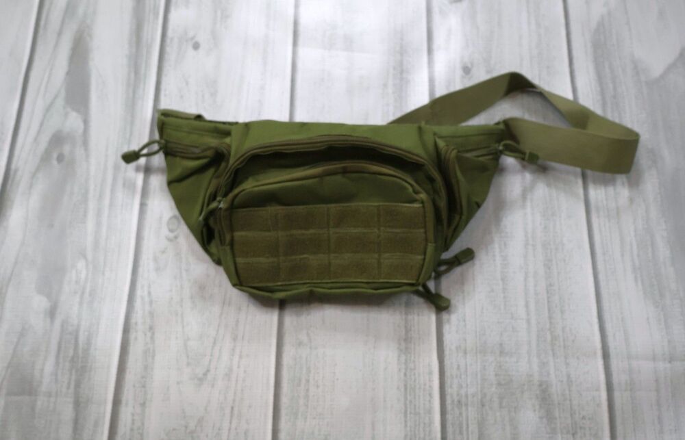 Tactical Fanny Pack Bumbag Waist Bag Military Hip Belt Outdoor Hiking Fishing